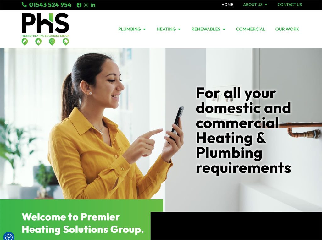 Welcome To Our New Website Premier Heating Solutions