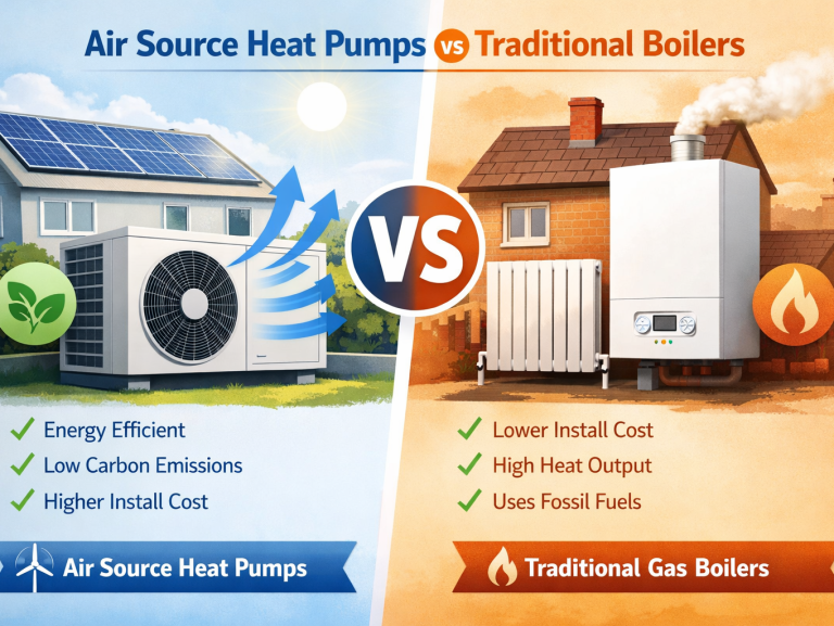 Air source heat pumps vs traditional boilers Premier Heating Solutions