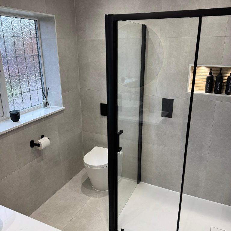 En suite installation 1 Great Wyrley Premier Heating Solutions